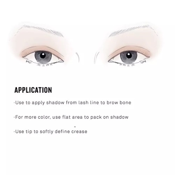 Smashbox Arched Eyeliner & Eye Shadow Brush Duo - Picture 5 of 13